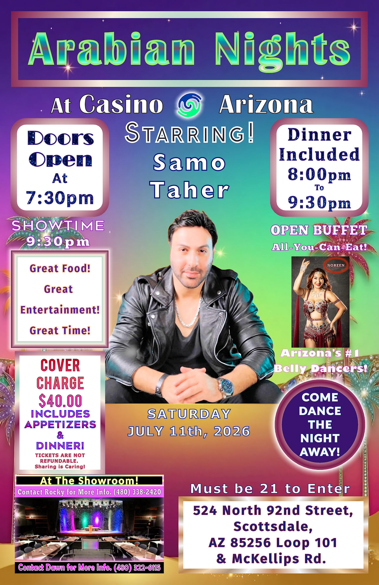 Arabian Nights JUNE 12th 2026